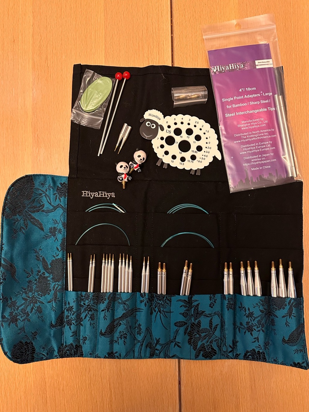 HiyaHiya Steel Interchangeable Needle Set – 2.75mm to 10mm